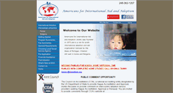 Desktop Screenshot of aiaaadopt.org